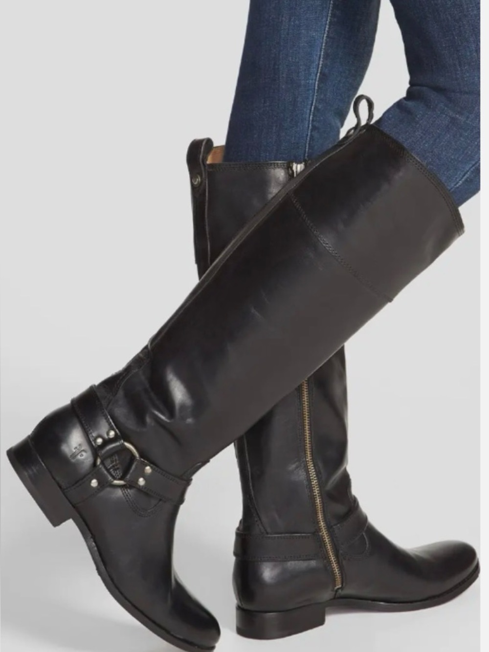 Women's Frye Melissa Harness Inside Zip Boot